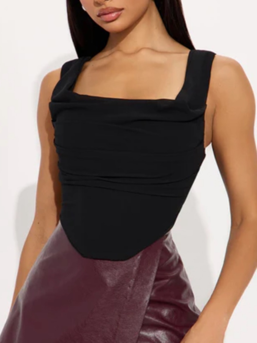 Chiffon Corset Top